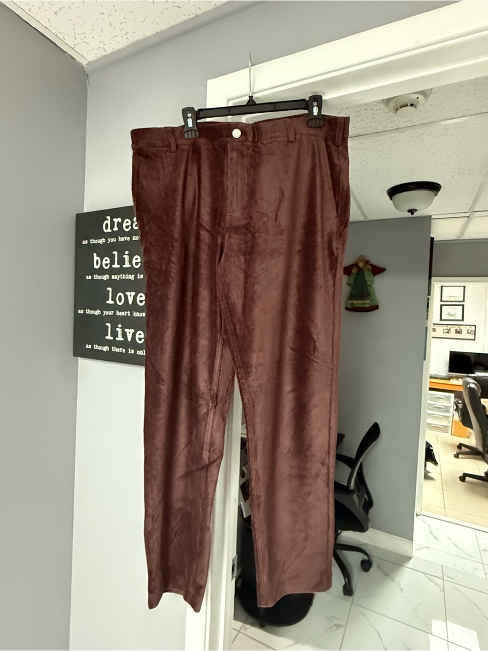 Men's lightweight Corduroy Pants - Classic Straight Fit